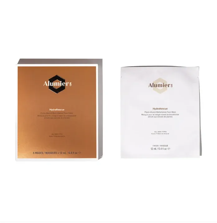 HydraRescue BioCellulose Face Mask (4-Pack)